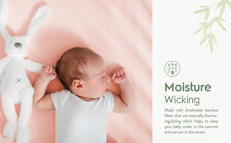 100% Bamboo Crib Sheets