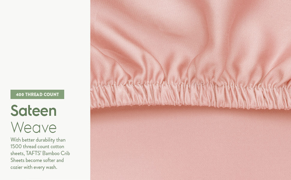 100% Bamboo Crib Sheets