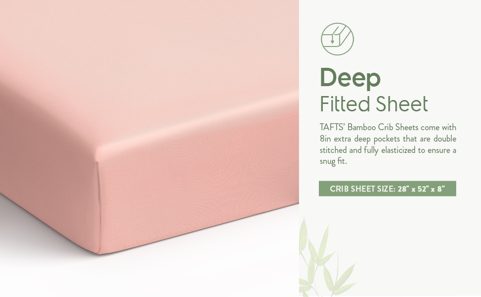 100% Bamboo Crib Sheets