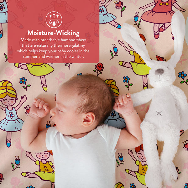 100% Bamboo Crib Sheets