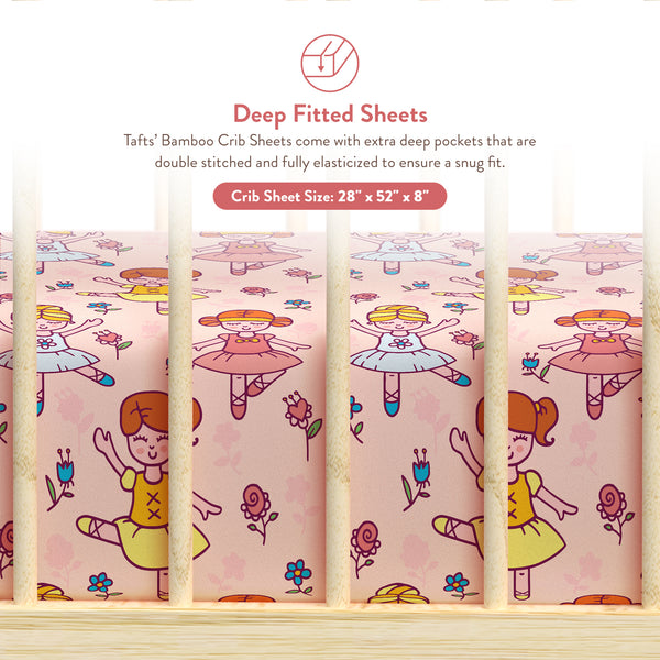 100% Bamboo Crib Sheets