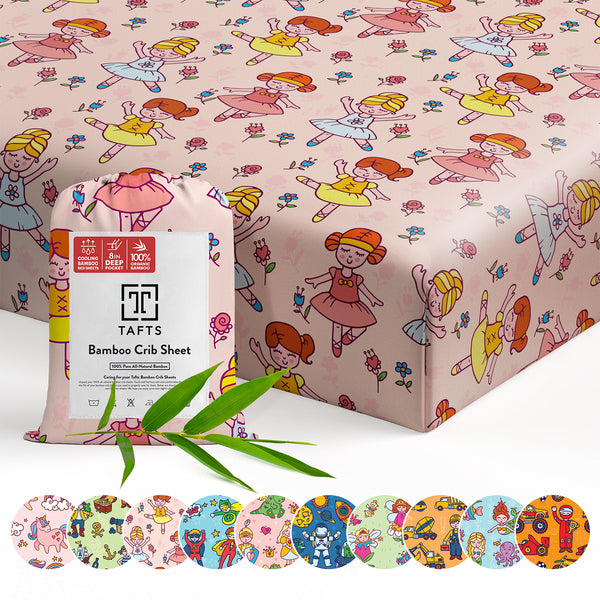 100% Bamboo Crib Sheets