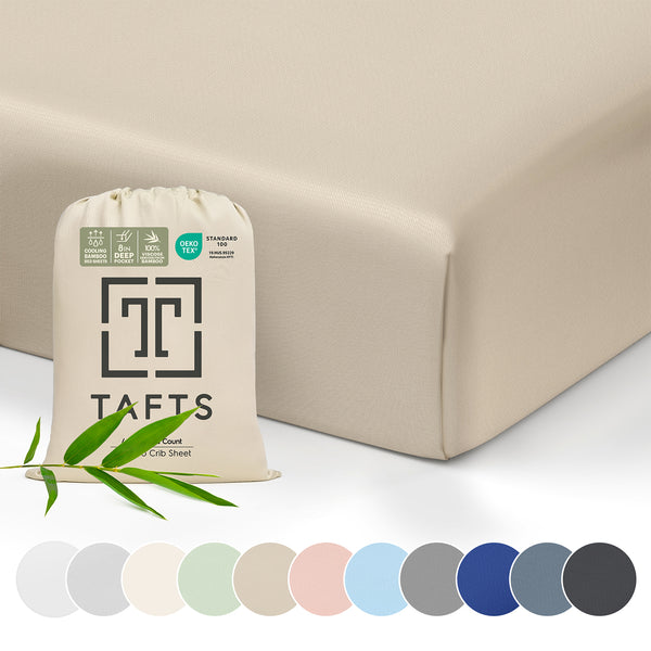 100% Bamboo Crib Sheets