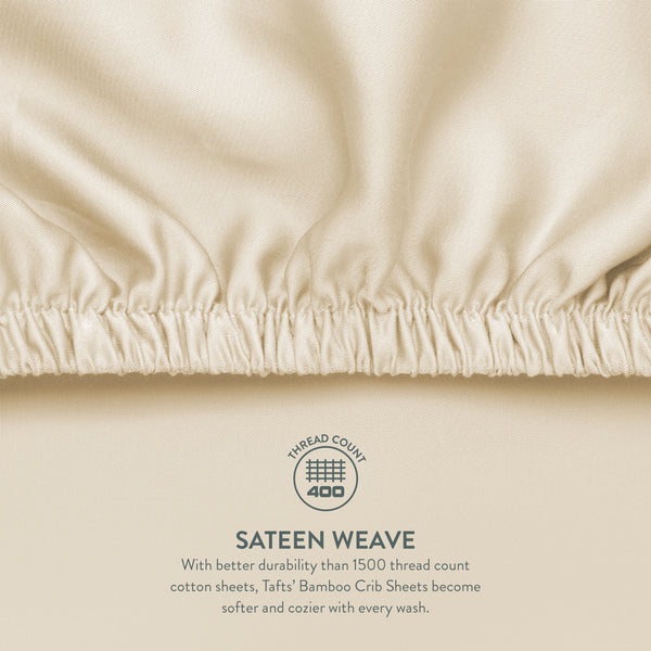 100% Bamboo Crib Sheets