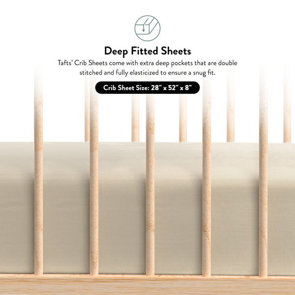 100% Bamboo Crib Sheets