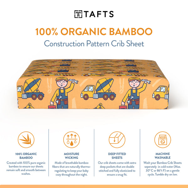 100% Bamboo Crib Sheets