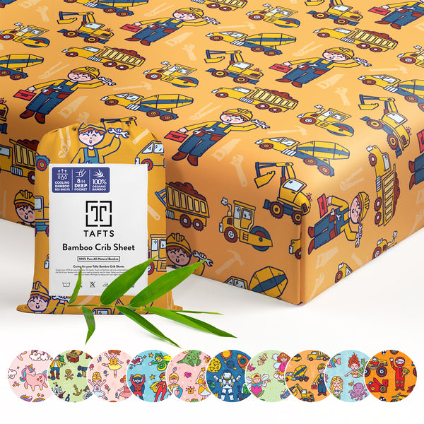 100% Bamboo Crib Sheets