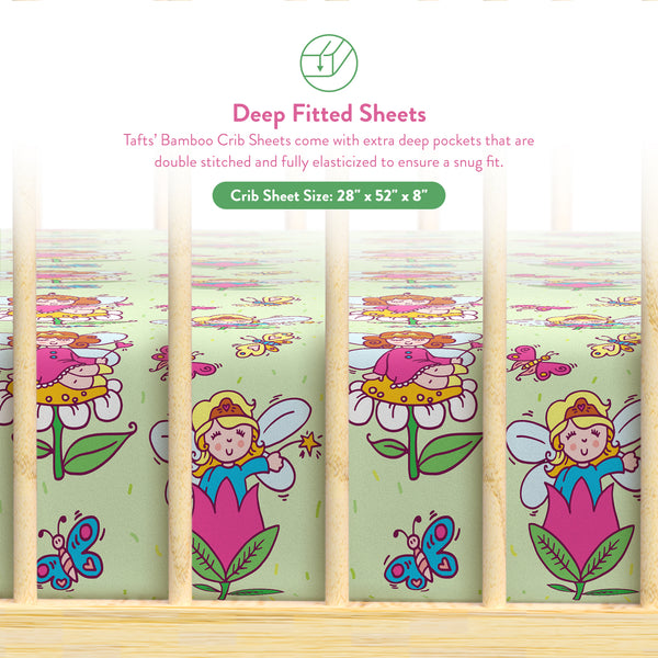100% Bamboo Crib Sheets