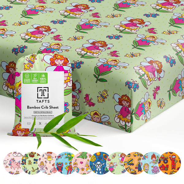 100% Bamboo Crib Sheets
