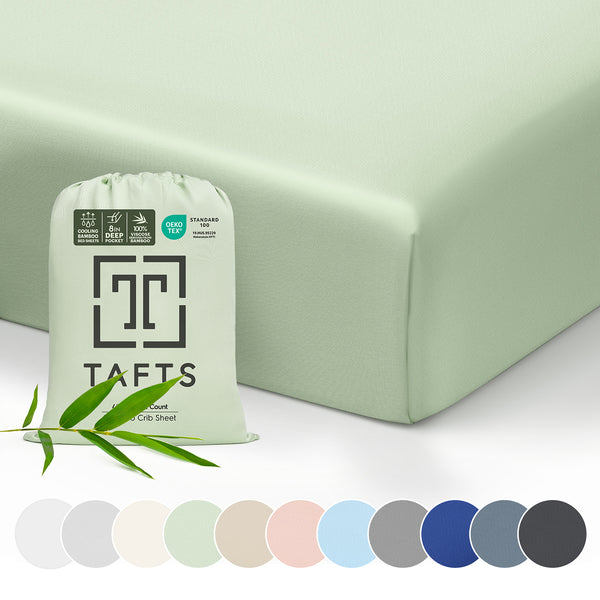 100% Bamboo Crib Sheets