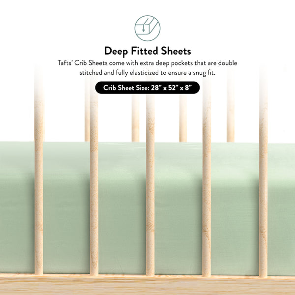 100% Bamboo Crib Sheets
