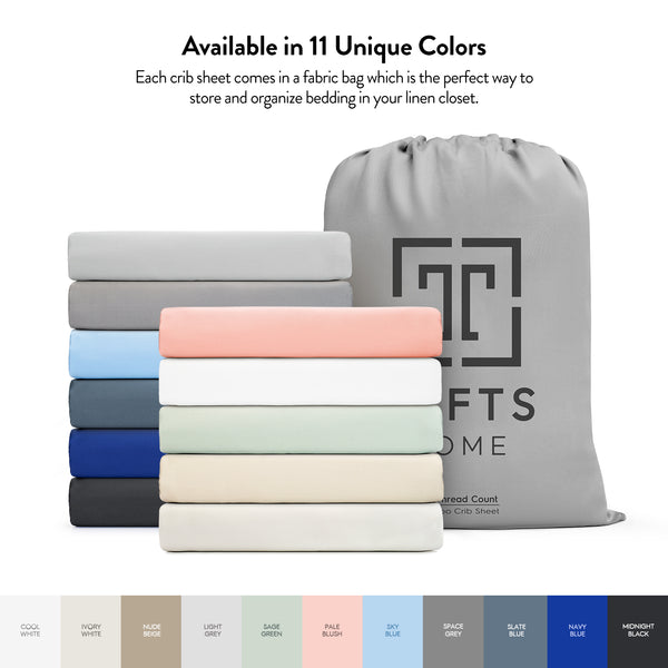 100% Bamboo Crib Sheets