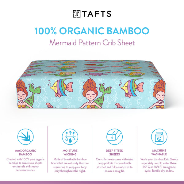 100% Bamboo Crib Sheets