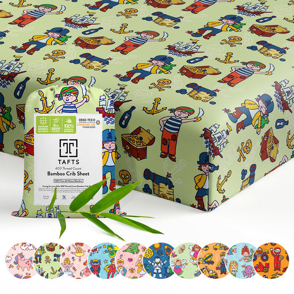 100% Bamboo Crib Sheets