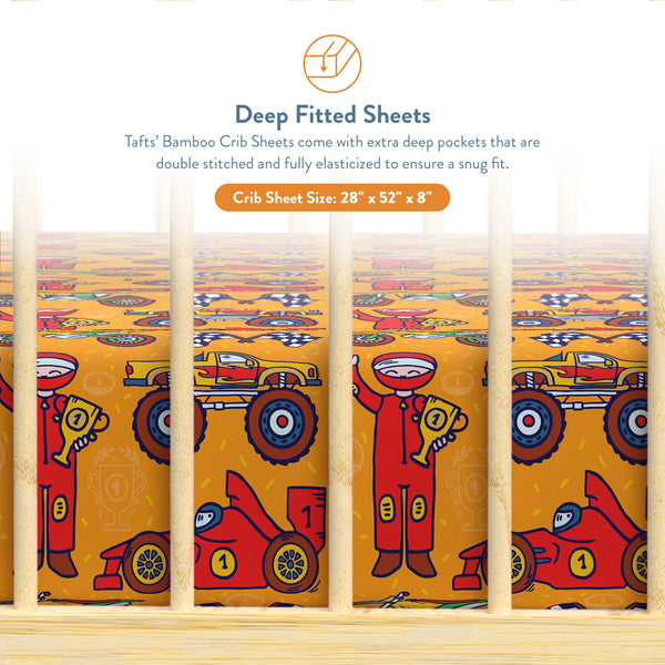 100% Bamboo Crib Sheets