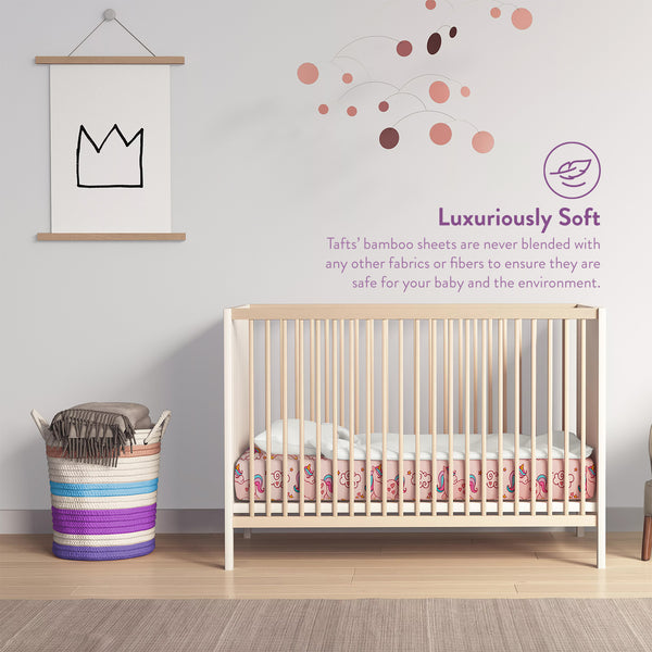 100% Bamboo Crib Sheets