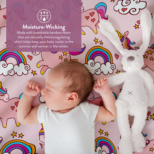 100% Bamboo Crib Sheets