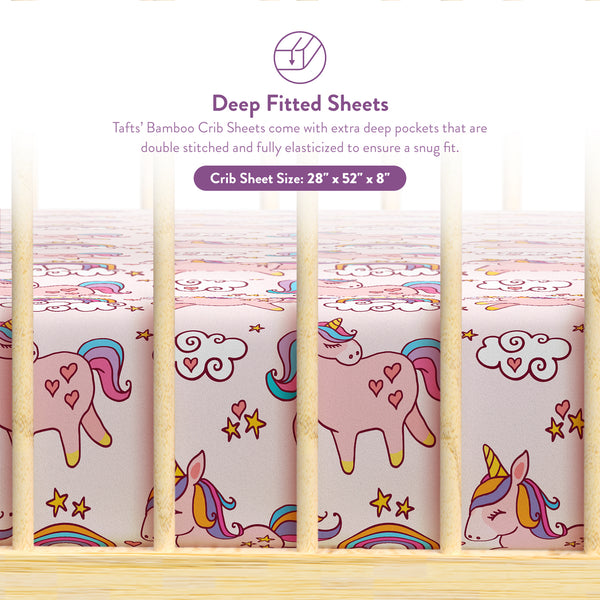100% Bamboo Crib Sheets