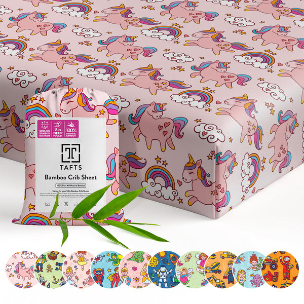 100% Bamboo Crib Sheets