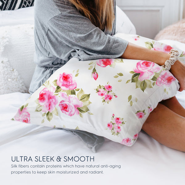 Pattern Silk Pillowcases