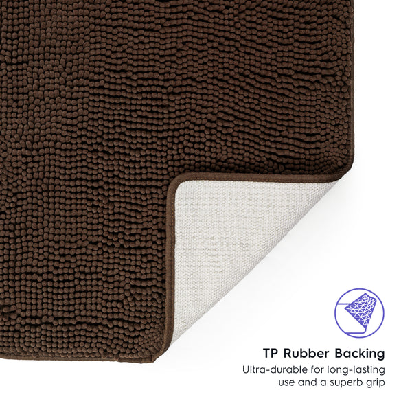 Ultra Soft Chenille  Bathroom Rugs