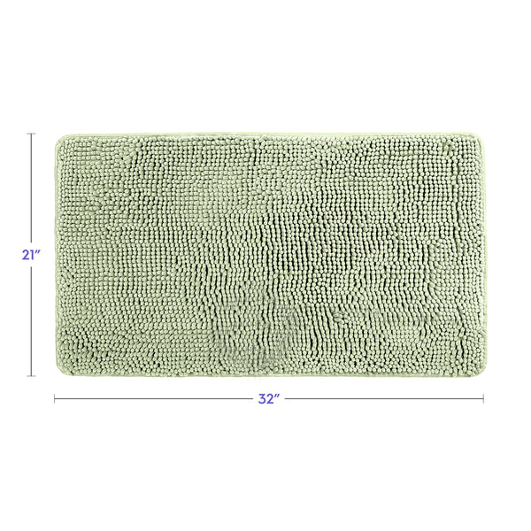 Ultra Soft Chenille  Bathroom Rugs