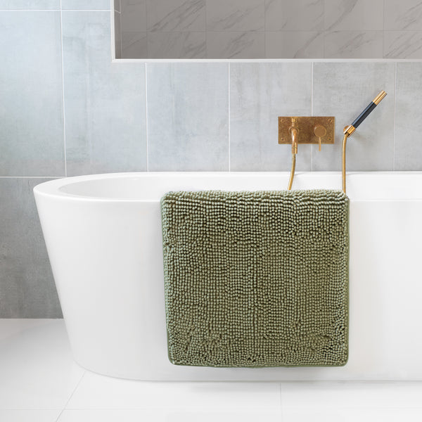 Ultra Soft Chenille  Bathroom Rugs