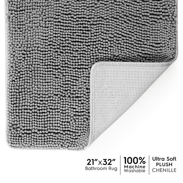 Ultra Soft Chenille  Bathroom Rugs