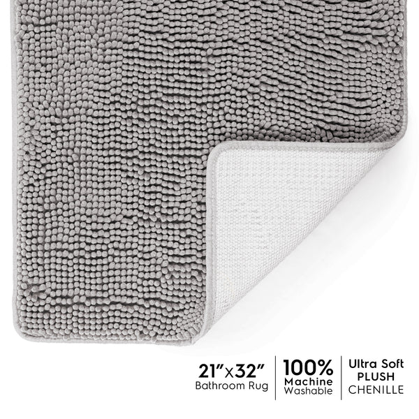 Ultra Soft Chenille  Bathroom Rugs