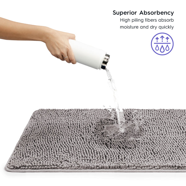 Ultra Soft Chenille  Bathroom Rugs