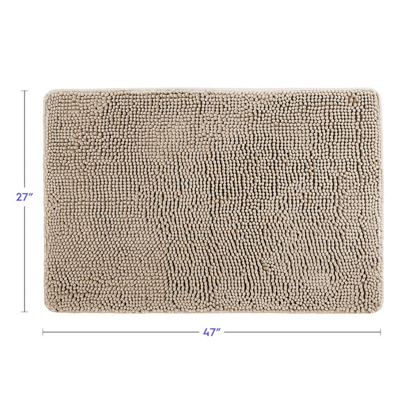 Ultra Soft Chenille  Bathroom Rugs