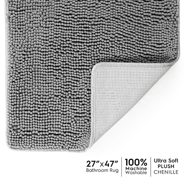 Ultra Soft Chenille  Bathroom Rugs