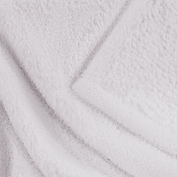 Light Grey Feathery Throw Blanket throw size best plush fluffy fleece blankets and throws for couch, bed, and living room