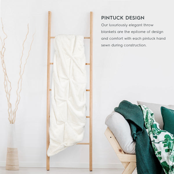 Pintuck Throw Blanket