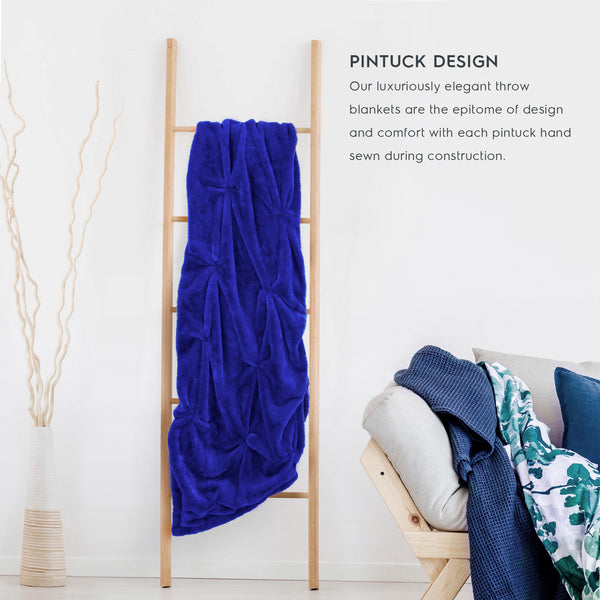 Pintuck Throw Blanket
