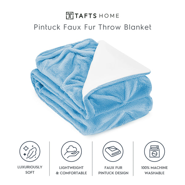 Pintuck Throw Blanket