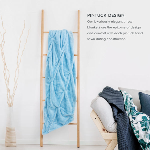Pintuck Throw Blanket
