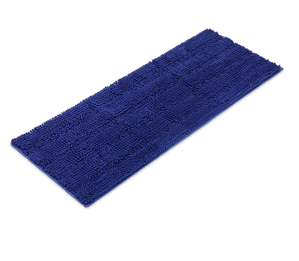 Striped Chenille Bathroom Rugs