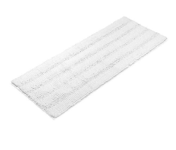 Striped Chenille Bathroom Rugs