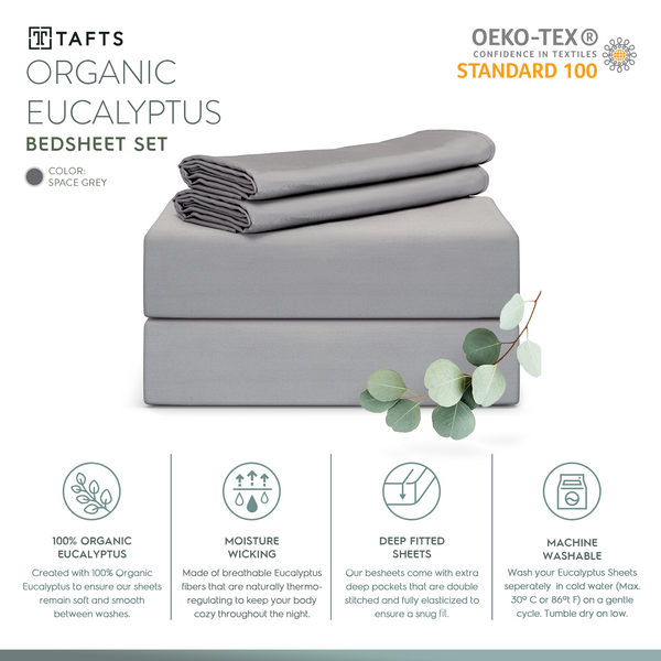 Space Grey Eucalyptus Sheets best eucalyptus sheets for skin