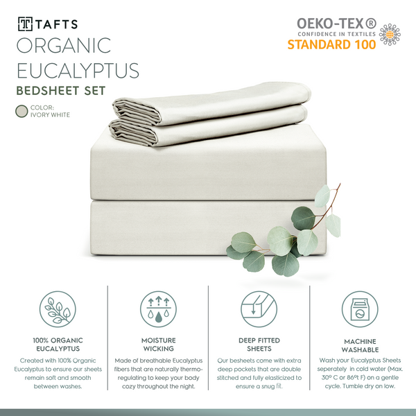 Ivory White Eucalyptus Sheets best eucalyptus sheets for skin
