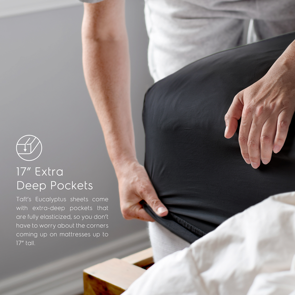 Midnight Black Eucalyptus Sheets best eucalyptus sheets for skin