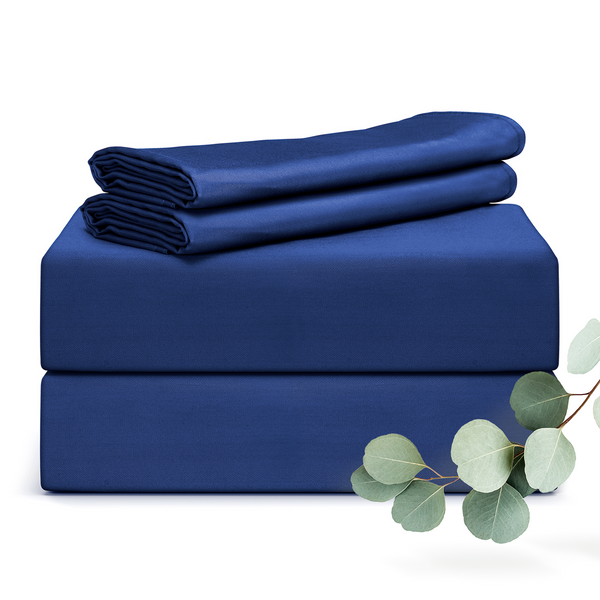 Navy Blue Eucalyptus Sheets best eucalyptus sheets for skin