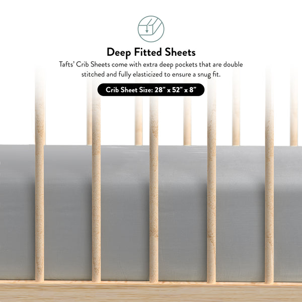 100% Bamboo Crib Sheets