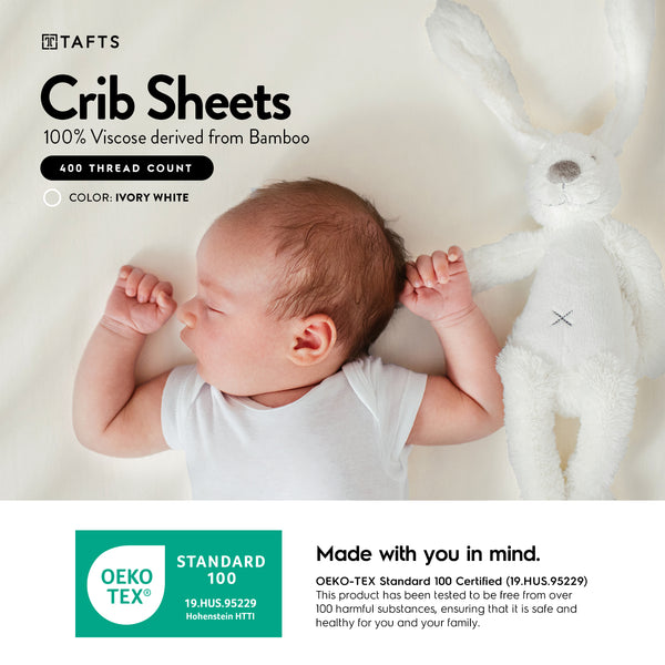 100% Bamboo Crib Sheets