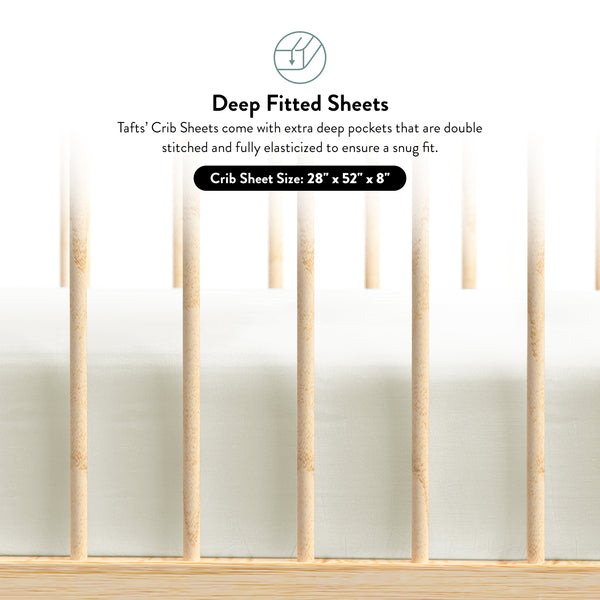 100% Bamboo Crib Sheets