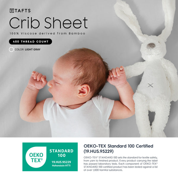 100% Bamboo Crib Sheets