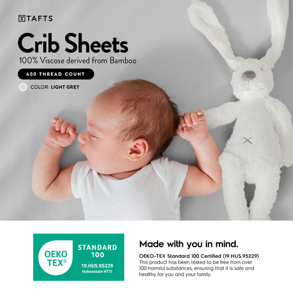 100% Bamboo Crib Sheets