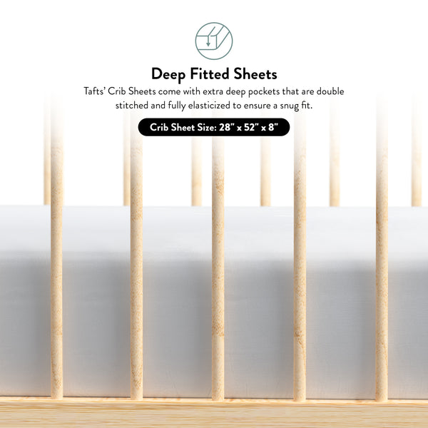 100% Bamboo Crib Sheets