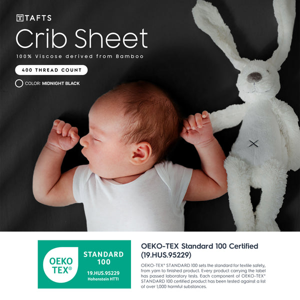 100% Bamboo Crib Sheets